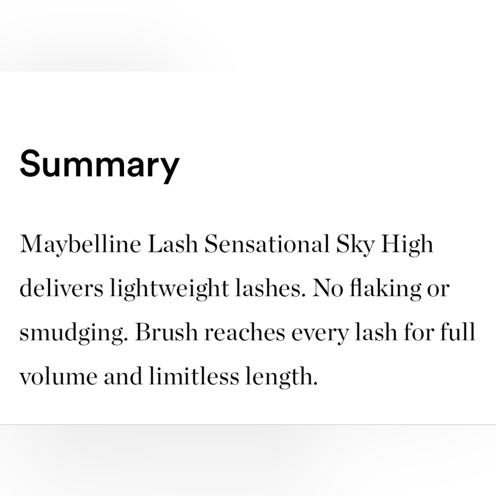 SOLD!Lash Sensational Sky High Waterproof Mascara New! - Picture 7 of 7